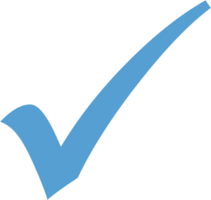Light Blue Checkmark