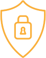 Shield with lock icon