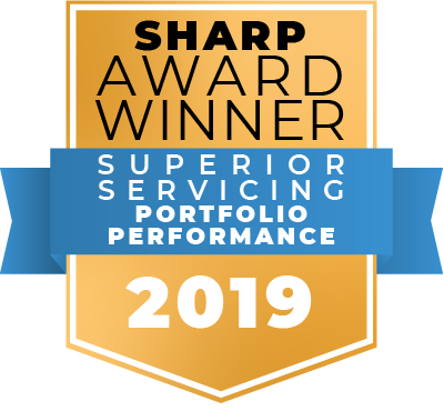 AmeriHome Sharp Award Winner For Superior Servicing Portfolio Performance 2019