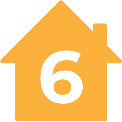 Flag Icon With #6