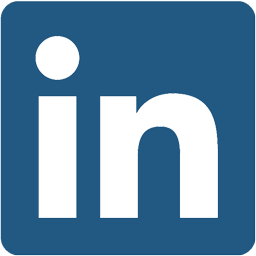 Blue LinkedIn Icon