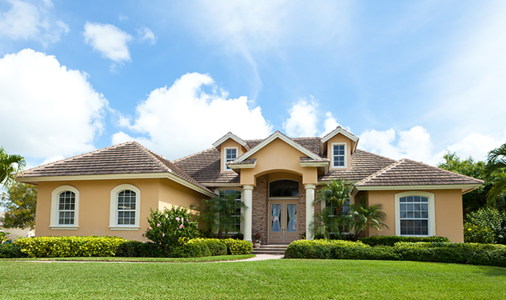 Beautiful House with green yard