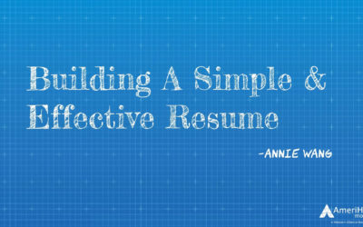 Building A Simple & Effective Resume