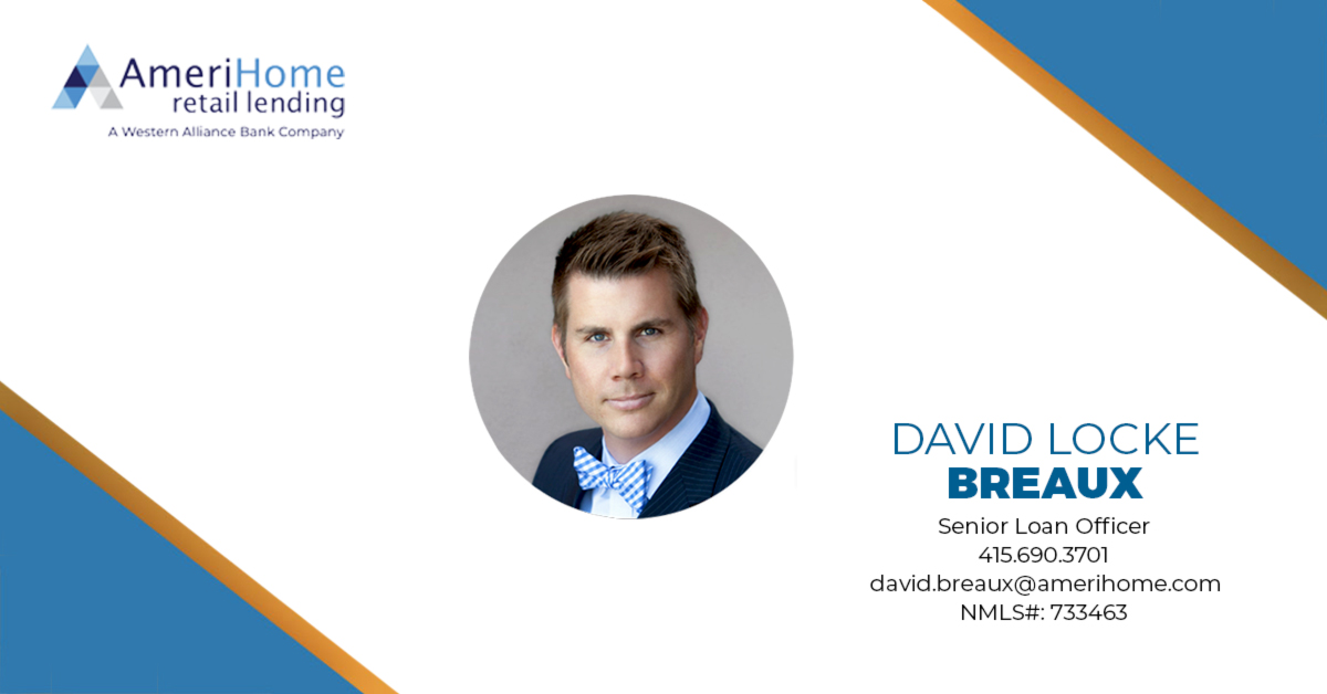 David Breaux Senior Loan Officer AmeriHome Mortgage AmeriHome Mortgage