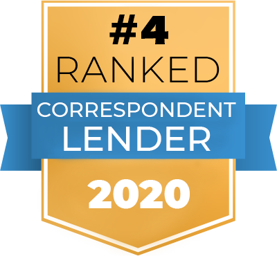 4 Ranked Correspondent Lender 2020