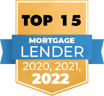 Top 15 Mortgage Lender 2020, 2021, 2022