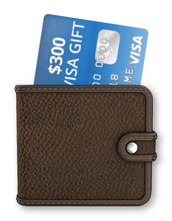 AmeriHome Visa Card In Wallet